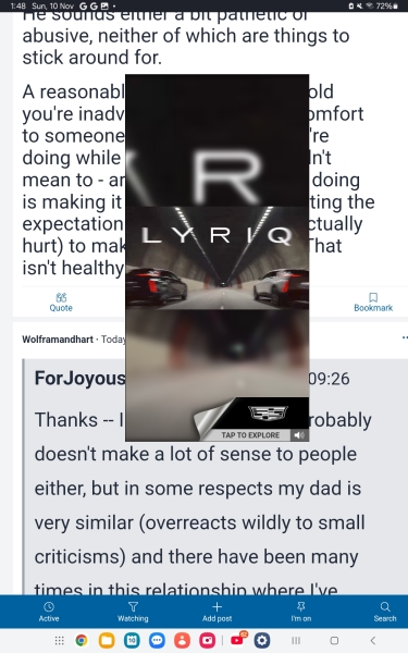 Huge adverts making site unusable