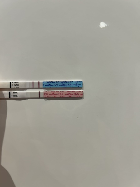 8 dpo very faint line?