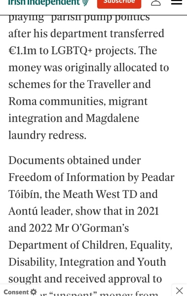 Did anyone see Simon Harris's treatment of the carer who approached him in Co. Cork today? Despicable, condescending behaviour.