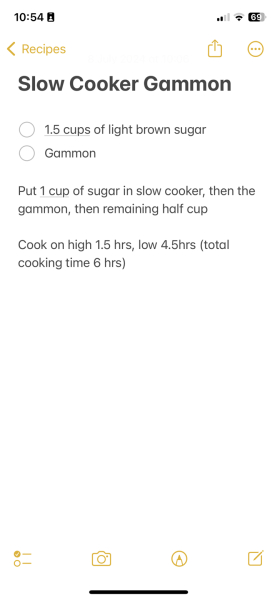 Gammon in the slow cooker?