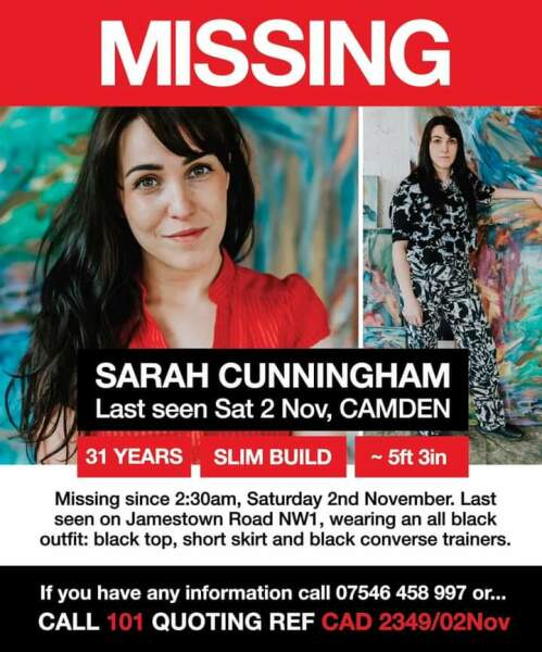 Missing from Camden - Sarah Cunningham