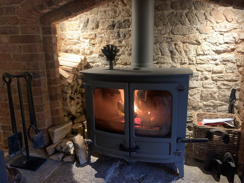 Has anybody got a fire or logburner lit at home today?