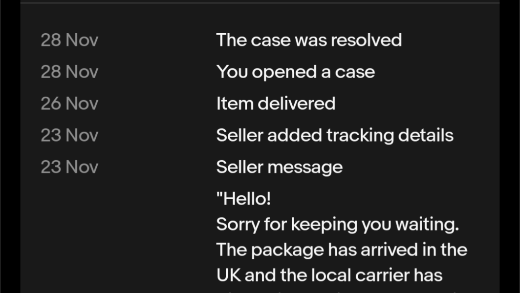eBay refund - wwyd?