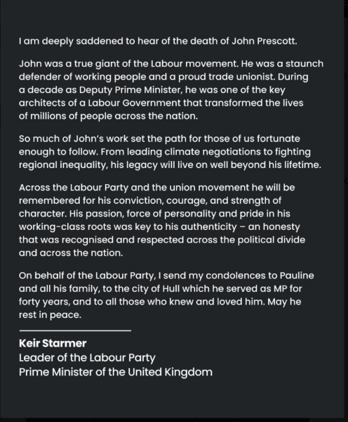 John Prescott RIP