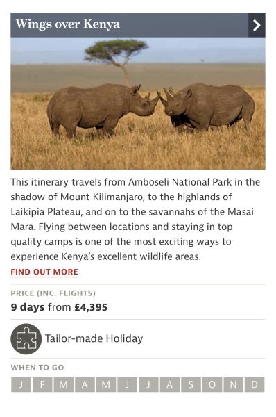 Safari - possible for family of 4 for £30k?