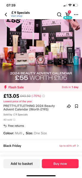 Beauty advent calendars 2024 #7