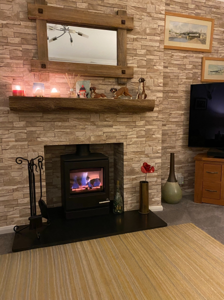 Has anybody got a fire or logburner lit at home today?