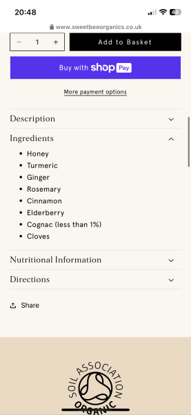 Elderberry syrup - worried!
