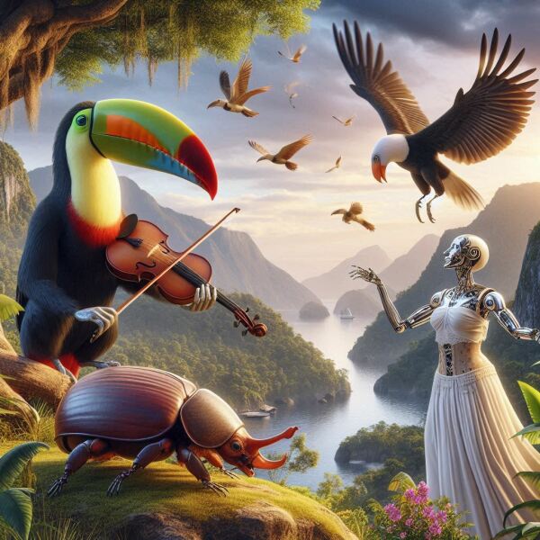 Bluestocking: Do androids dream of electric hair?