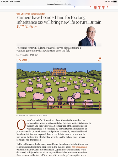 To support UK Farmers