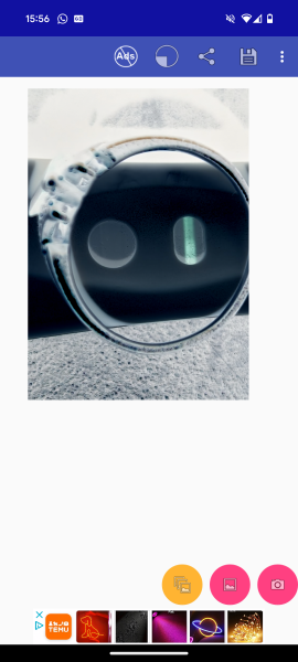 Weird off centre lines preg test??