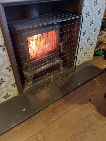 Has anybody got a fire or logburner lit at home today?