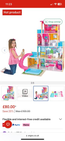 Barbies house, which one?