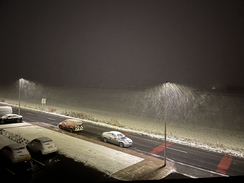 It’s snowing ❄️