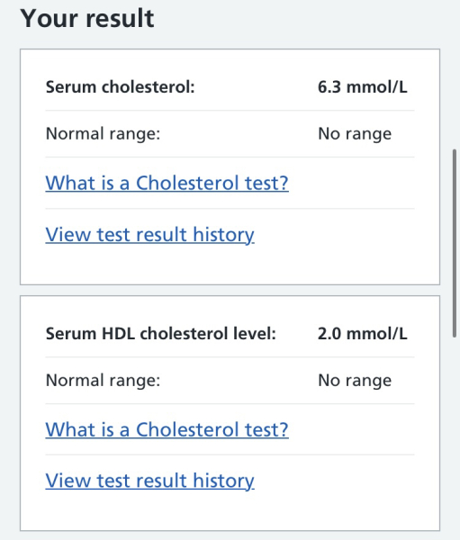 Can anyone explain these cholesterol results?