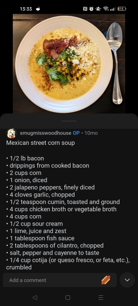 Soup competition