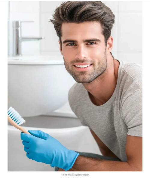 AI Thinks Men Can’t Clean Toilets…