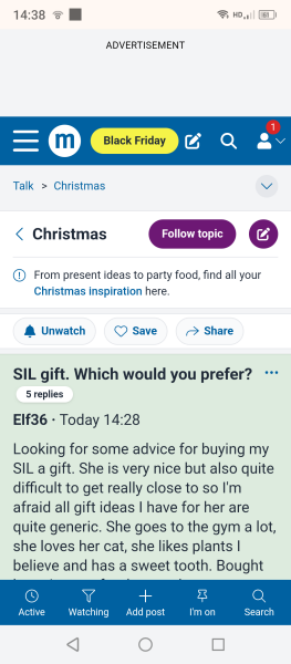 SIL gift. Which would you prefer?
