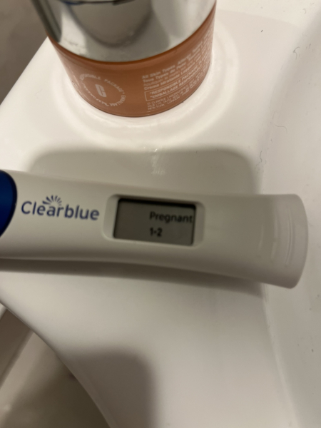 Very faint line then bfn