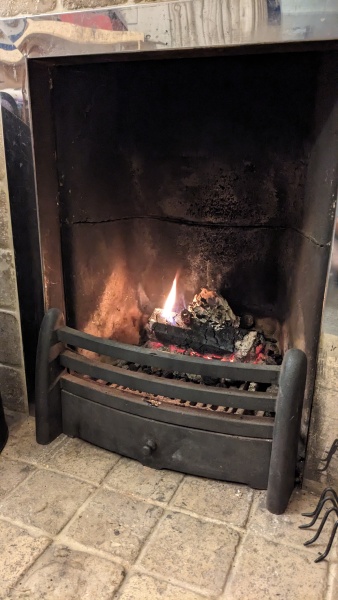 Has anybody got a fire or logburner lit at home today?