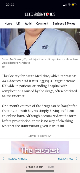 Death linked to Mounjaro