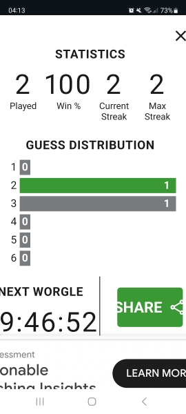 Anyone play Worgle?
