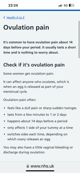 To think mid cycle bleeding is common