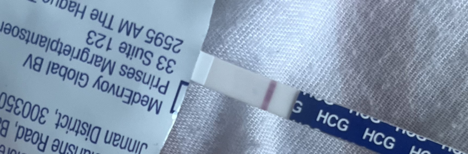 Does this look like a faint positive