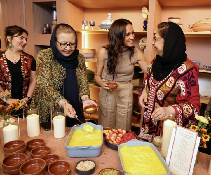 Meghan attended a Dinner for the Southern California Welcome Project with Mina’s List