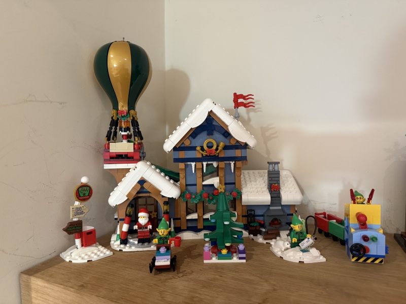 To show me your Lego collection?