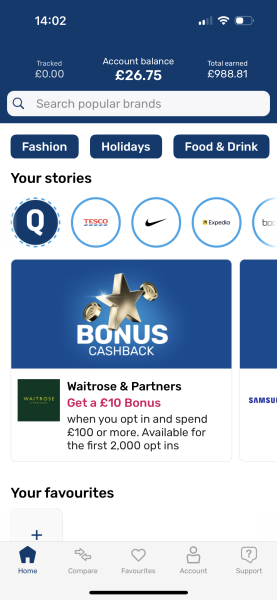 Help a tired woman out - cashback sites