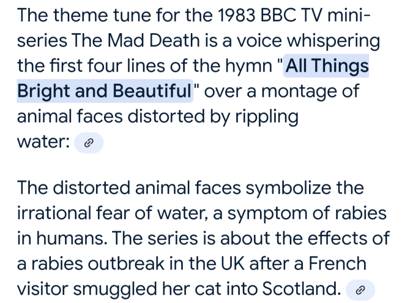 I've just watched the film 'Threads' for the first time. If you haven't seen it already, don't watch it!