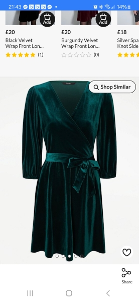 What dress are you wearing for Christmas dinner?