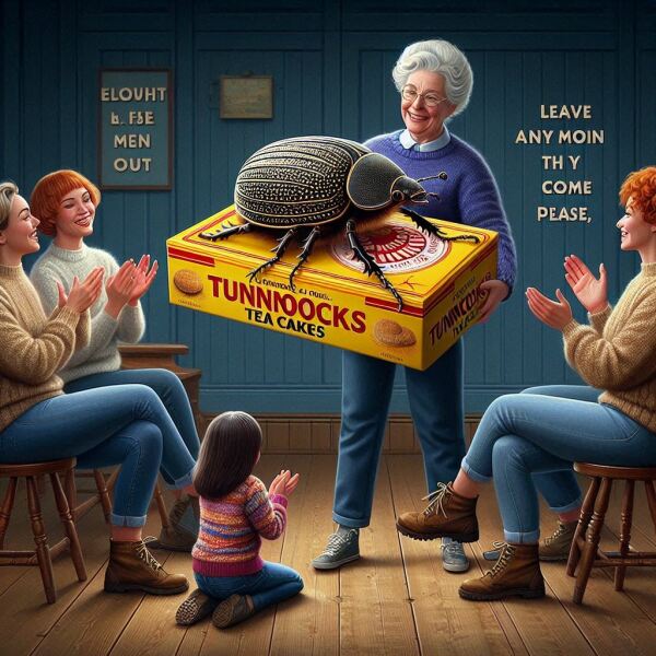 Bluestocking: Do androids dream of electric hair?