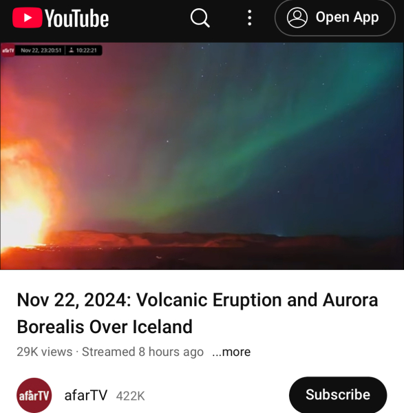 Iceland - possible eruption due near the Blue Lagoon