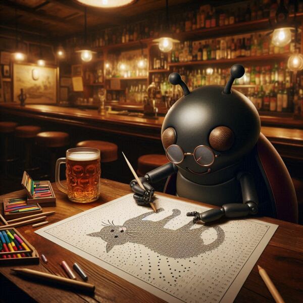 Bluestocking: Do androids dream of electric hair?