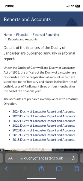 C4 Dispatches on Duchies of Cornwall and Lancaster
