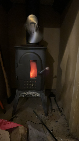 Has anybody got a fire or logburner lit at home today?