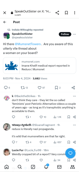 Imane Khelif medical report reported in Reduxx