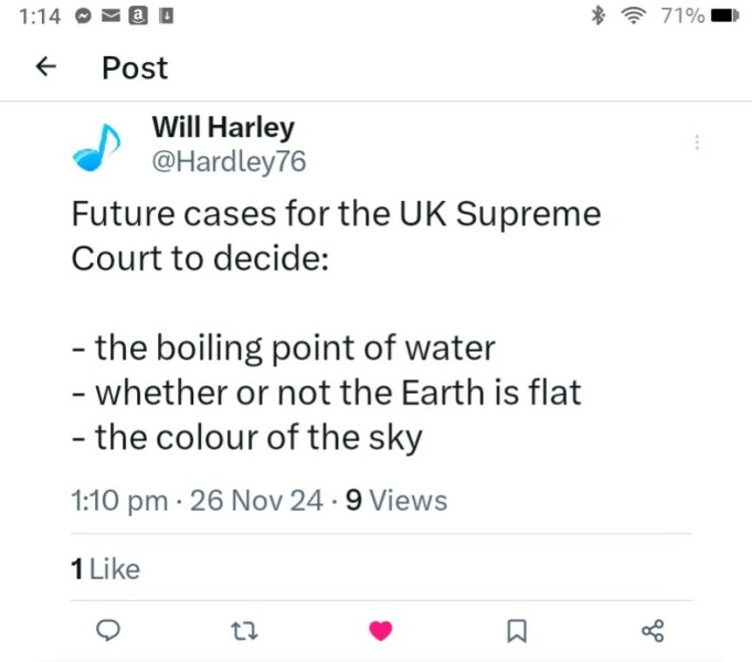 For Women Scotland heading for Supreme Court