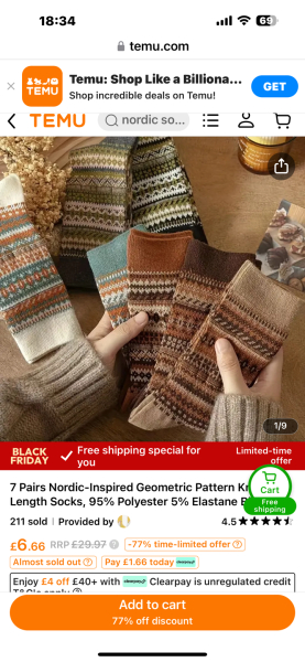 Nordic socks
