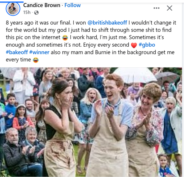 Bake Off 24 Part Two: a meltingly light and fluffy thread taking us all the way to the final.
