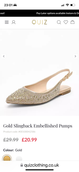 Flat shoes for Christmas party