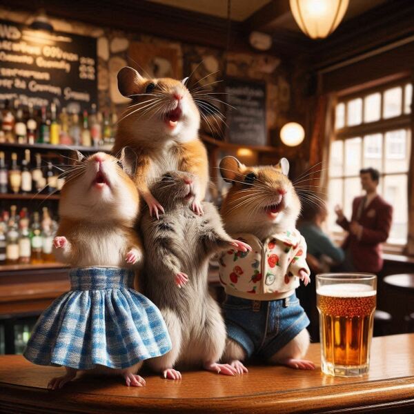 Bluestocking: Do androids dream of electric hair?