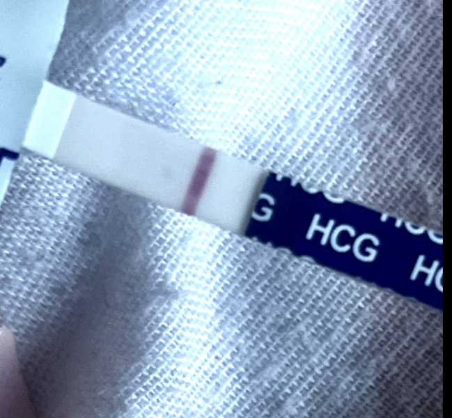 Does this look like a faint positive