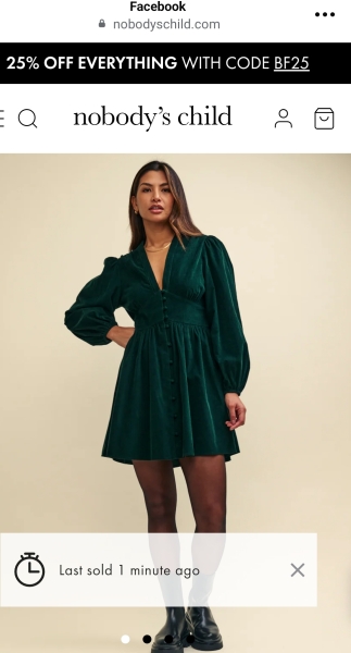 Can anyone recommend me a cord dress - busty - Nobody's Child?