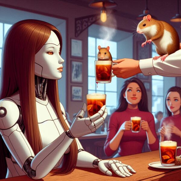 Bluestocking: Do androids dream of electric hair?