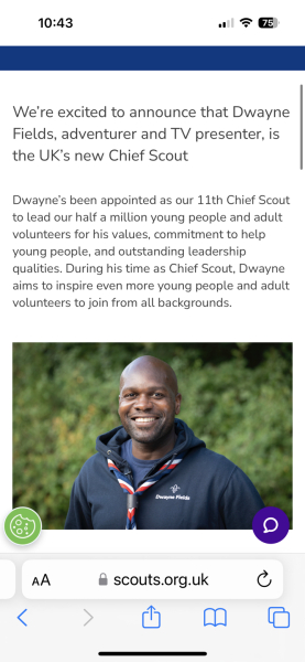 The Scouts and the non-binary butterfly 🦋