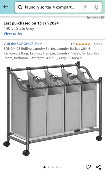 That the current laundry storage systems on the market are all a bit crap and inflexible?