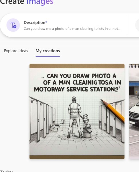 AI Thinks Men Can’t Clean Toilets…